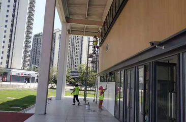 武漢開(kāi)荒保潔—武漢軍運(yùn)村案例