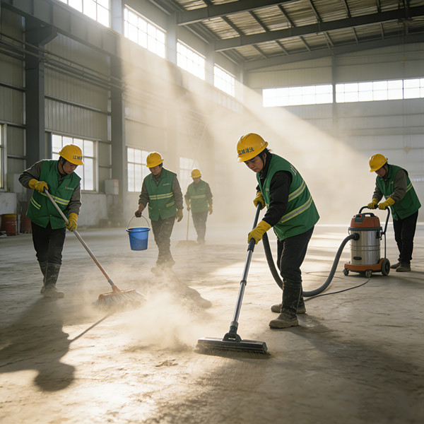 廠房開(kāi)荒保潔選哪家？江城清洗高效除污更省心